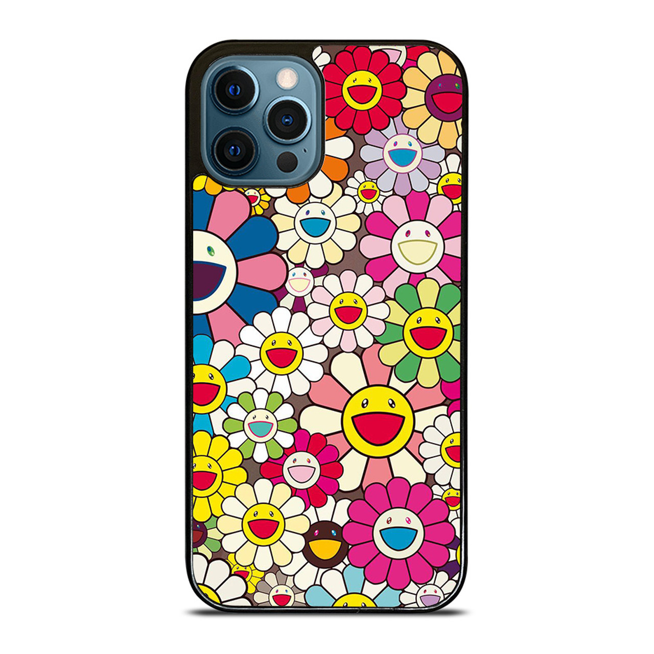 TAKASHI MURAKAMI FLOWERS COLLAGE iPhone 12 Pro Max Case Cover